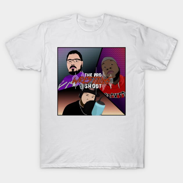 Cover art T-Shirt by The Pro Wrestling Shoot 